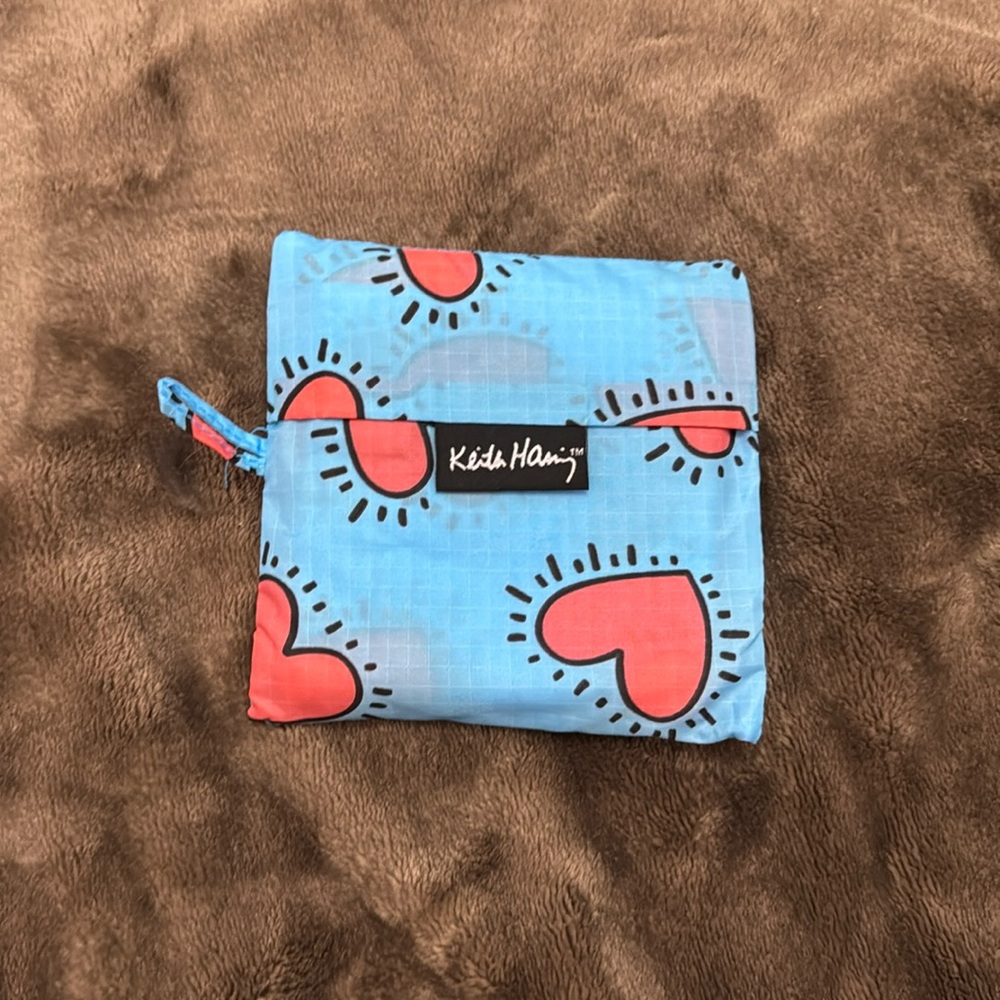 keith haring baggu standard reusable bag